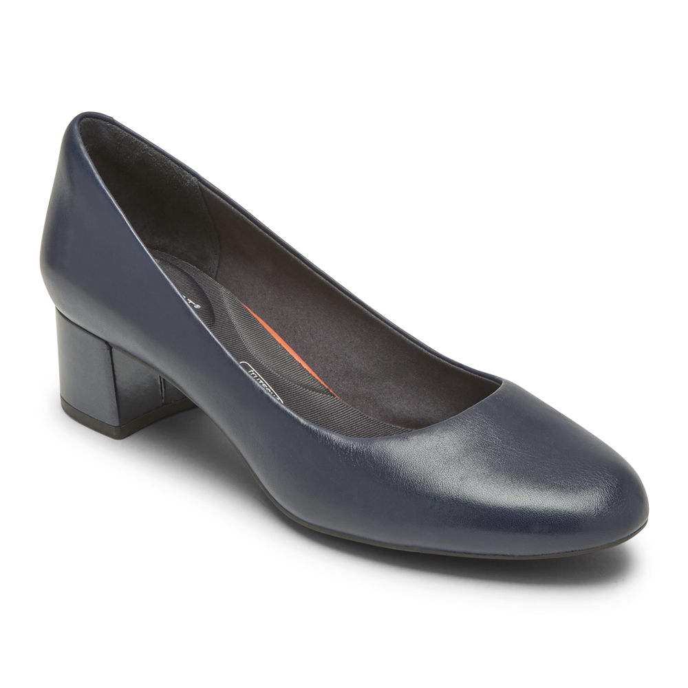 Pumps Rockport Mujer Mexico - Total Motion Sydney Gay Marino - NVTDO5406